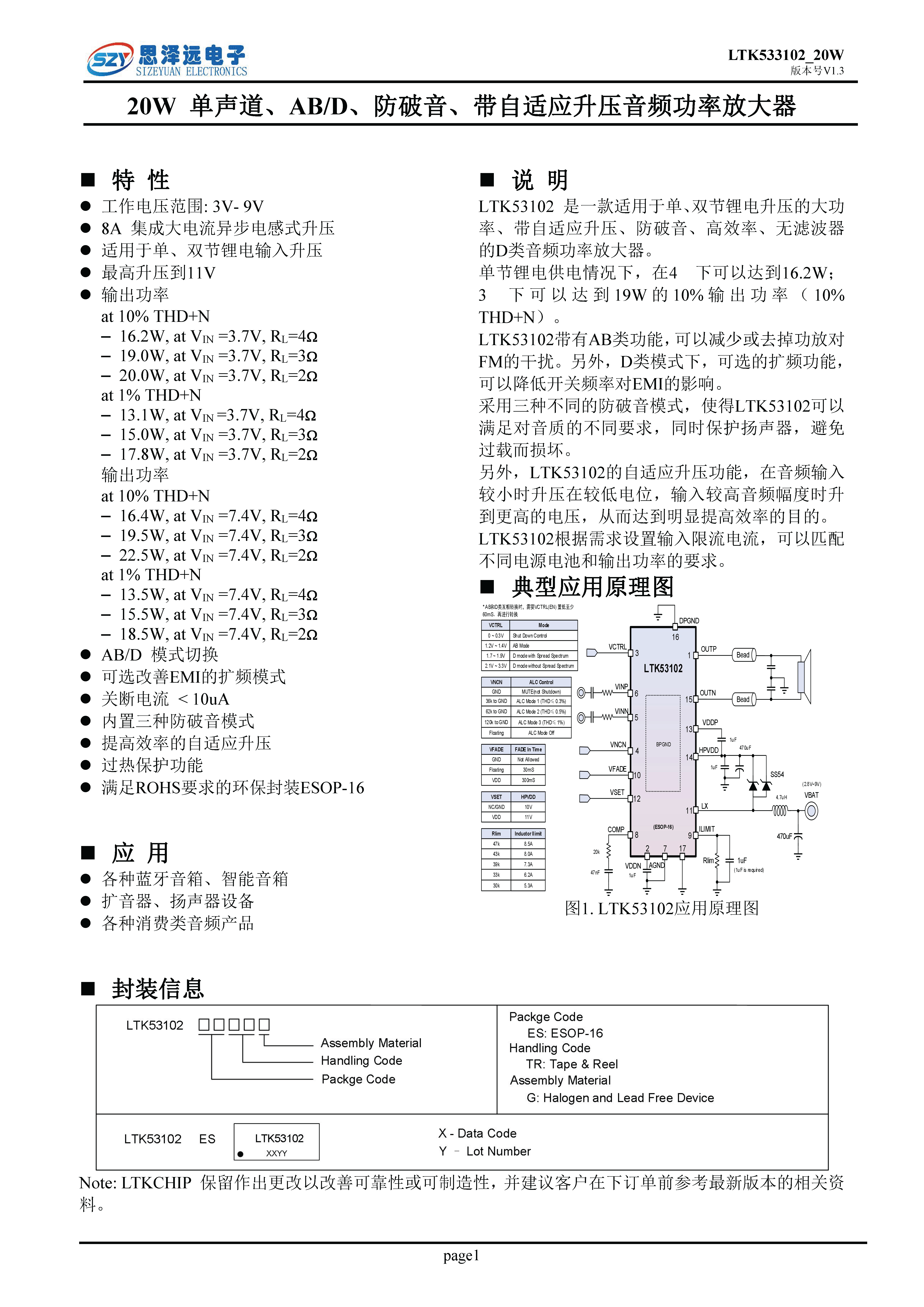 LTK53102_20W单声道_ABD_防破音_带自适应升压音频功率放大器2023-12-06_页面_1.png