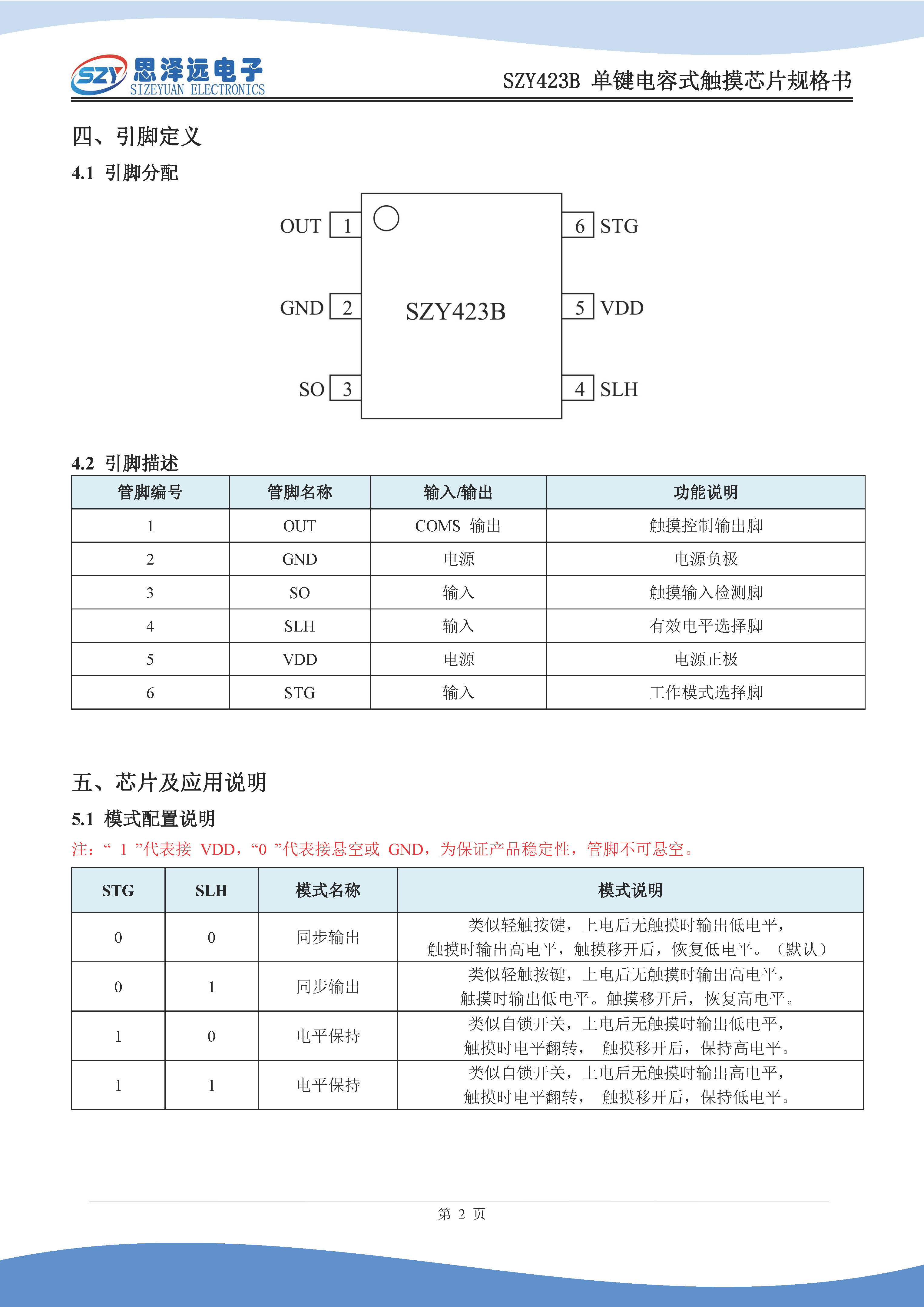 SZY423B单键电容式触摸芯片规格书2024-01-10_页面_4.jpg